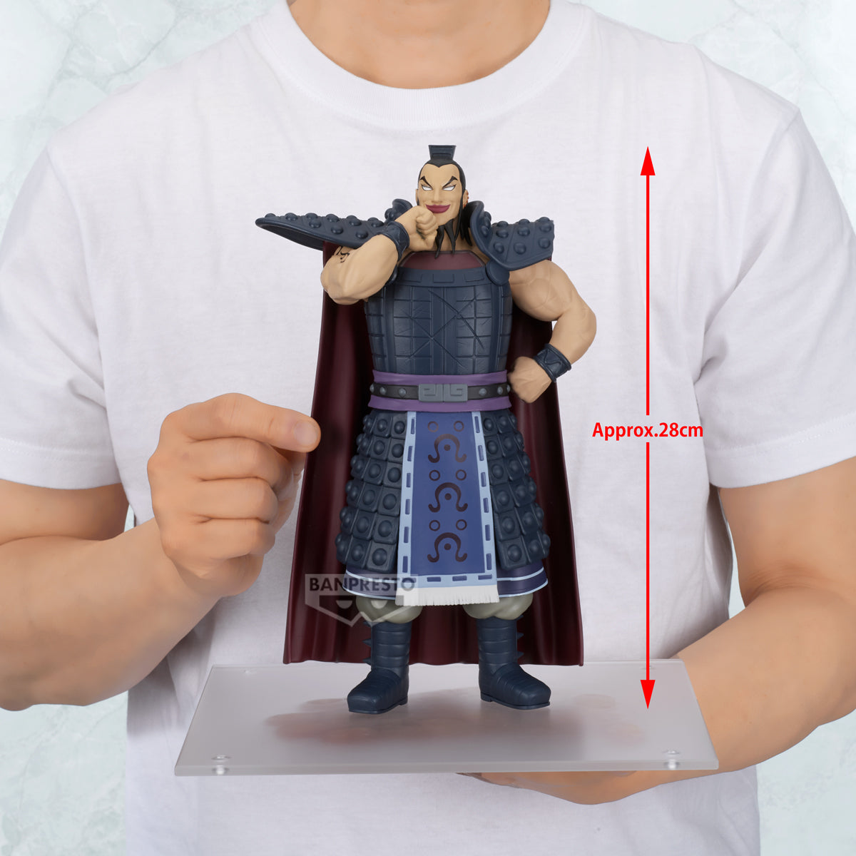 PRE-ORDER Banpresto - Kingdom Grandista - Ohki II: A: Ohki and B:Shin's Flag Ohki's Glaive Face Right Arm Right Shoulder [Set of 2]