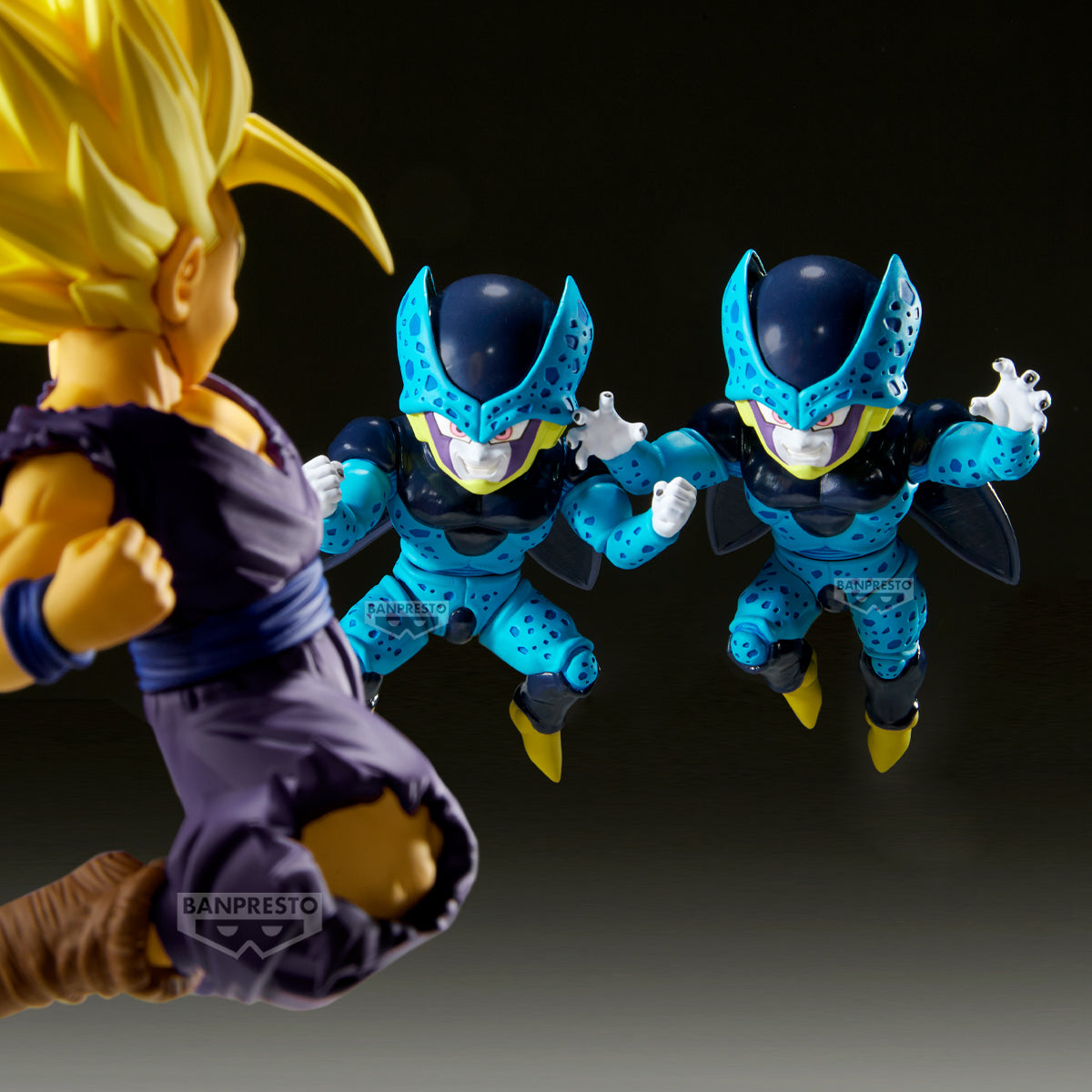 PRE-ORDER Banpresto - Dragon Ball Z Match Makers - Cell Jr.: vs Super Saiyan 2 Son Gohan