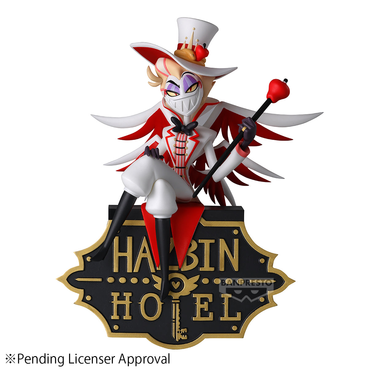 PRE-ORDER Banpresto - Hazbin Hotel Monitor Top Figz - Lucifer Morningstar