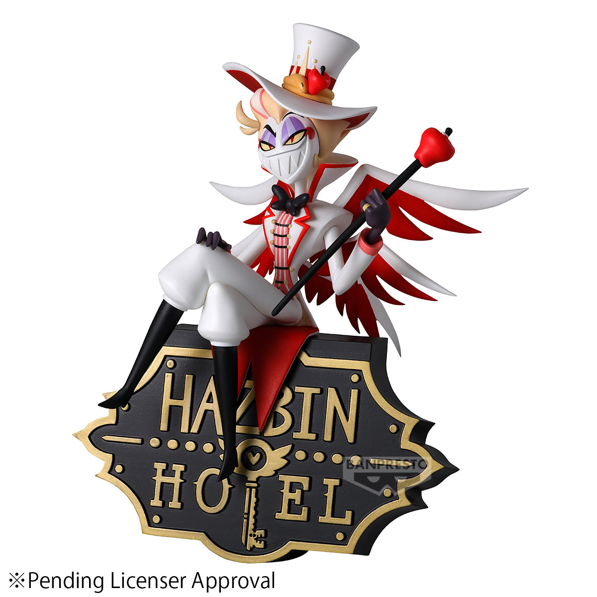 PRE-ORDER Banpresto - Hazbin Hotel Monitor Top Figz - Lucifer Morningstar
