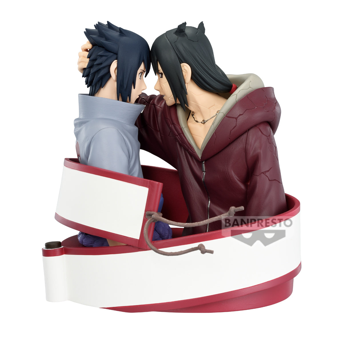 PRE-ORDER Banpresto - Naruto Shippuden Portrelic - Sasuke Uchiha and Itachi Uchiha