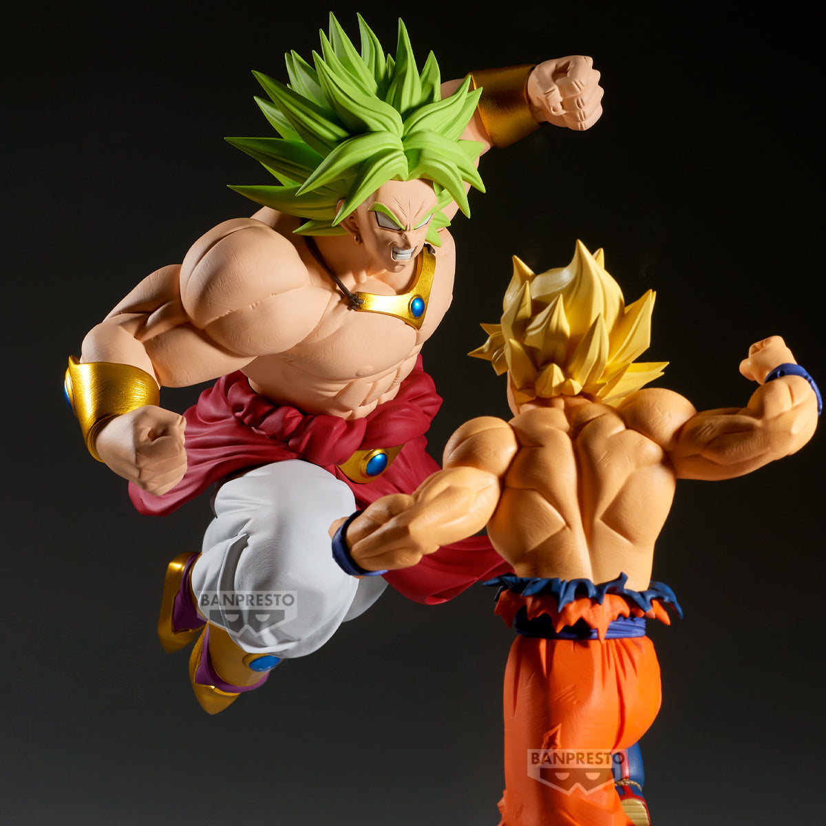 PRE-ORDER Banpresto - Dragon Ball Z Match Makers - Broly: vs Saiyan Son Goku