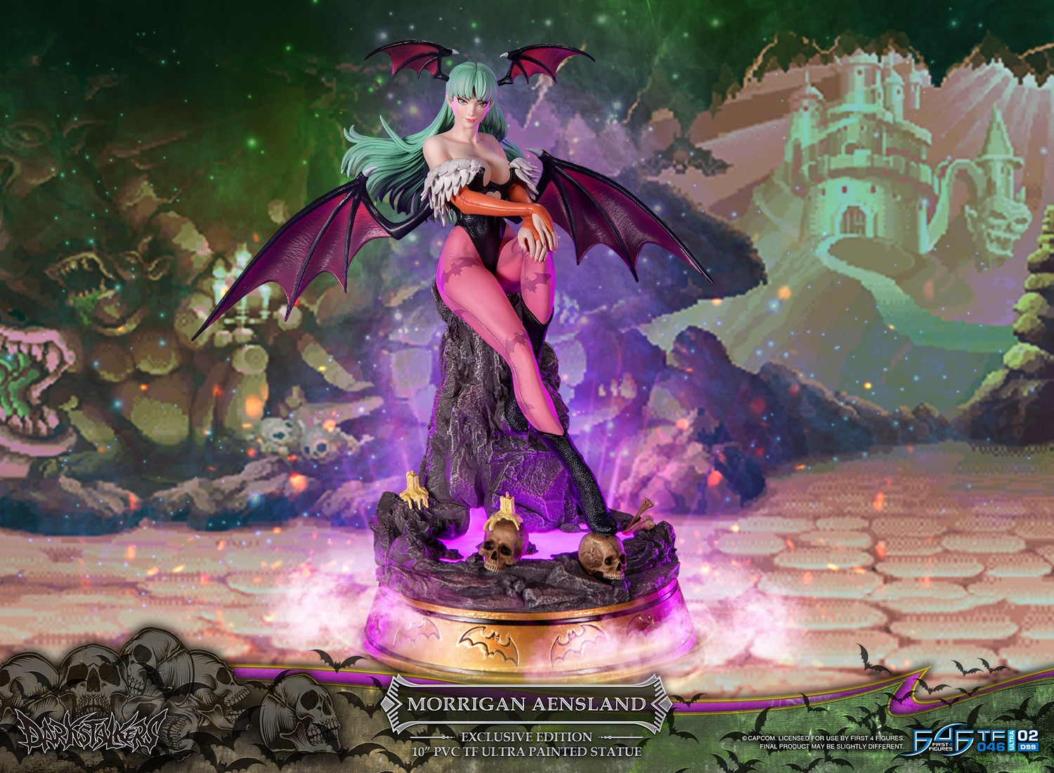 PRE-ORDER First4Figures - Darkstalkers - Morrigan Aensland: Exclusive Edition