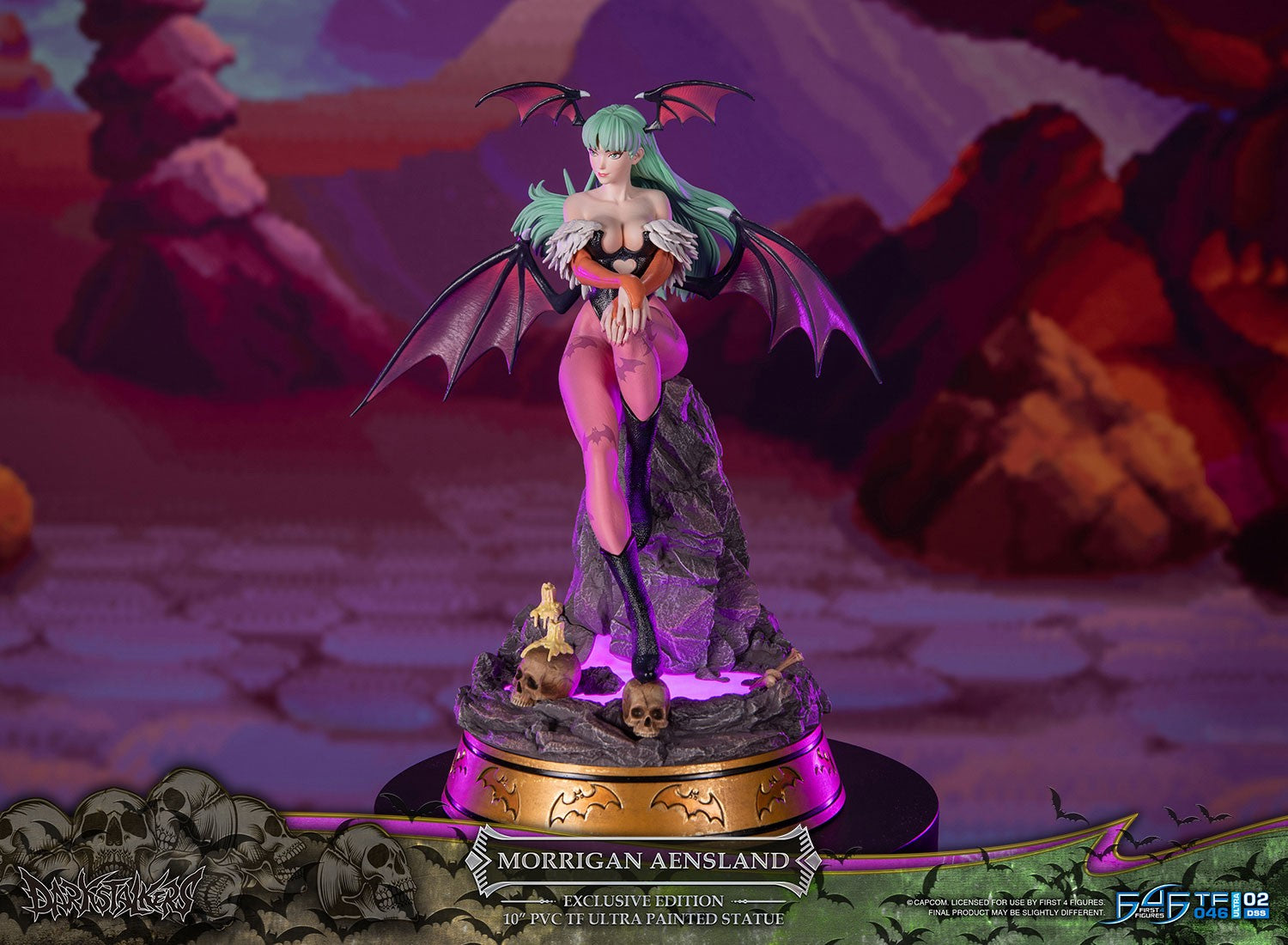 PRE-ORDER First4Figures - Darkstalkers - Morrigan Aensland: Exclusive Edition