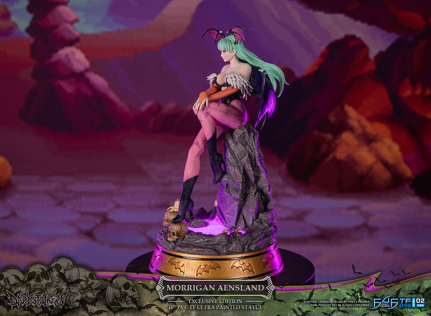 PRE-ORDER First4Figures - Darkstalkers - Morrigan Aensland: Exclusive Edition