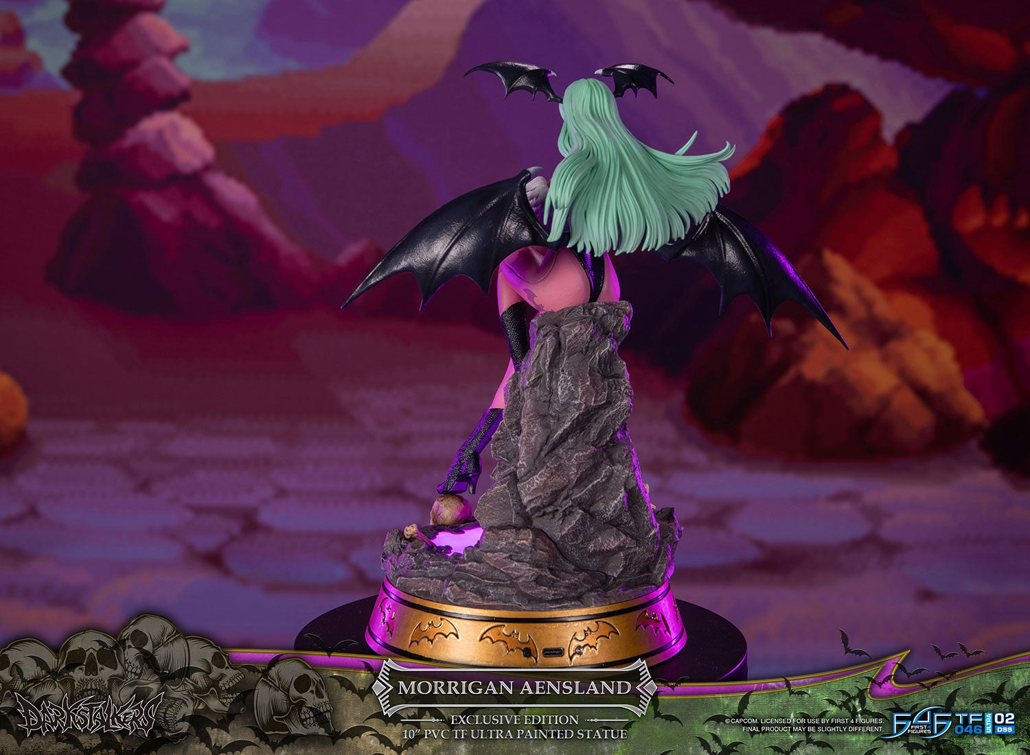 PRE-ORDER First4Figures - Darkstalkers - Morrigan Aensland: Exclusive Edition
