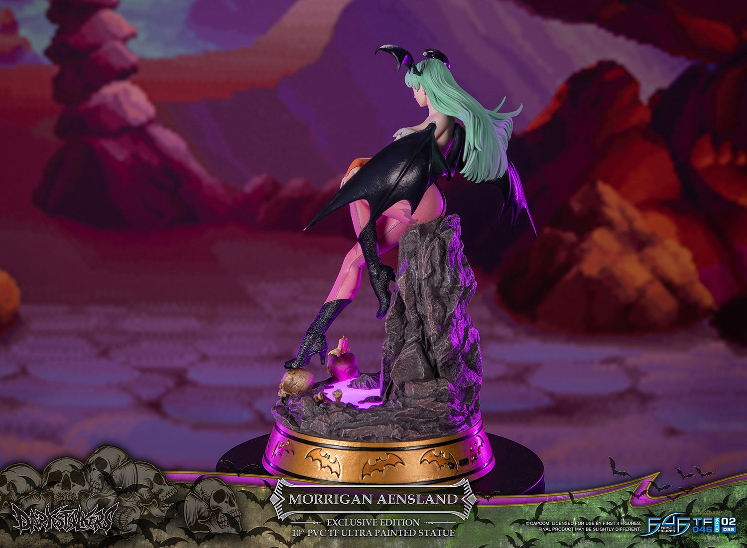 PRE-ORDER First4Figures - Darkstalkers - Morrigan Aensland: Exclusive Edition