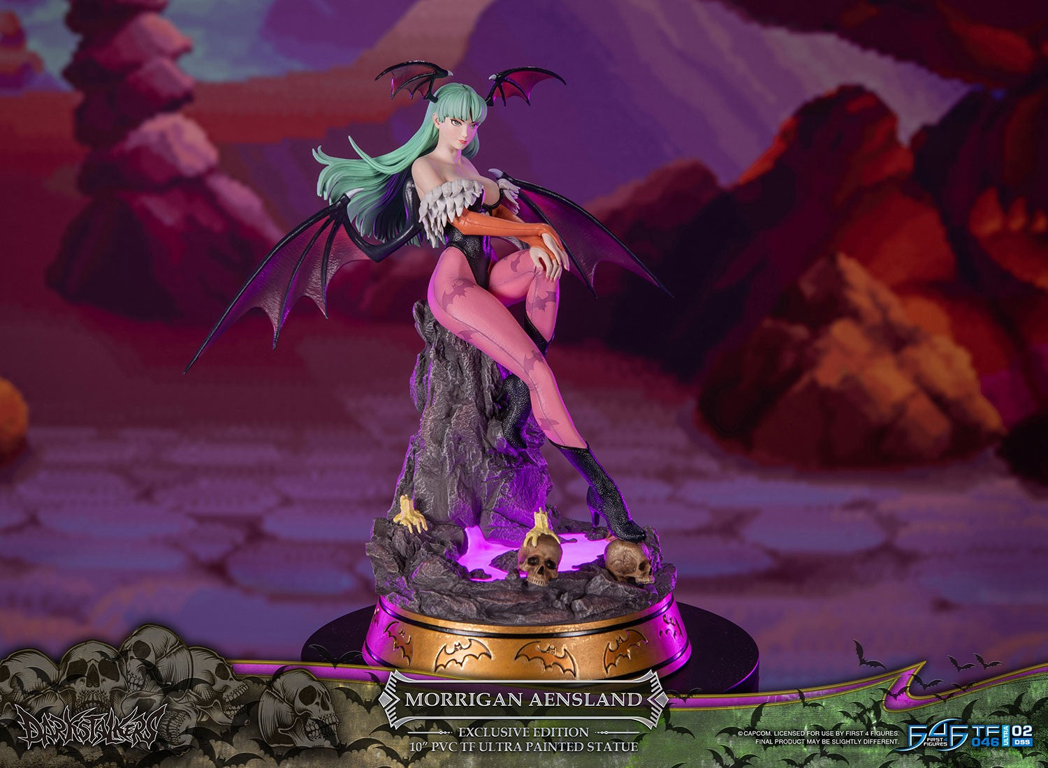 PRE-ORDER First4Figures - Darkstalkers - Morrigan Aensland: Exclusive Edition