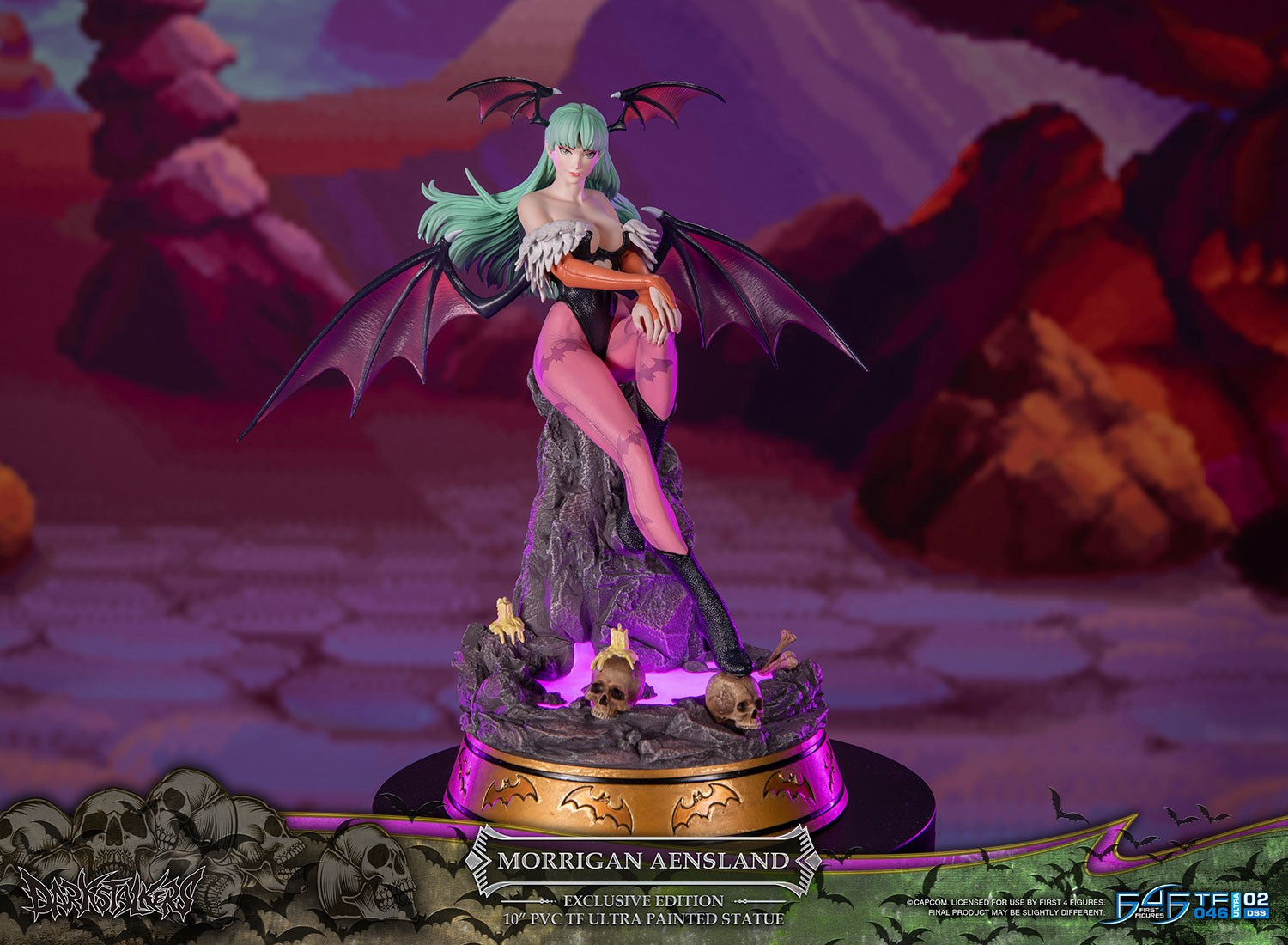 PRE-ORDER First4Figures - Darkstalkers - Morrigan Aensland: Exclusive Edition