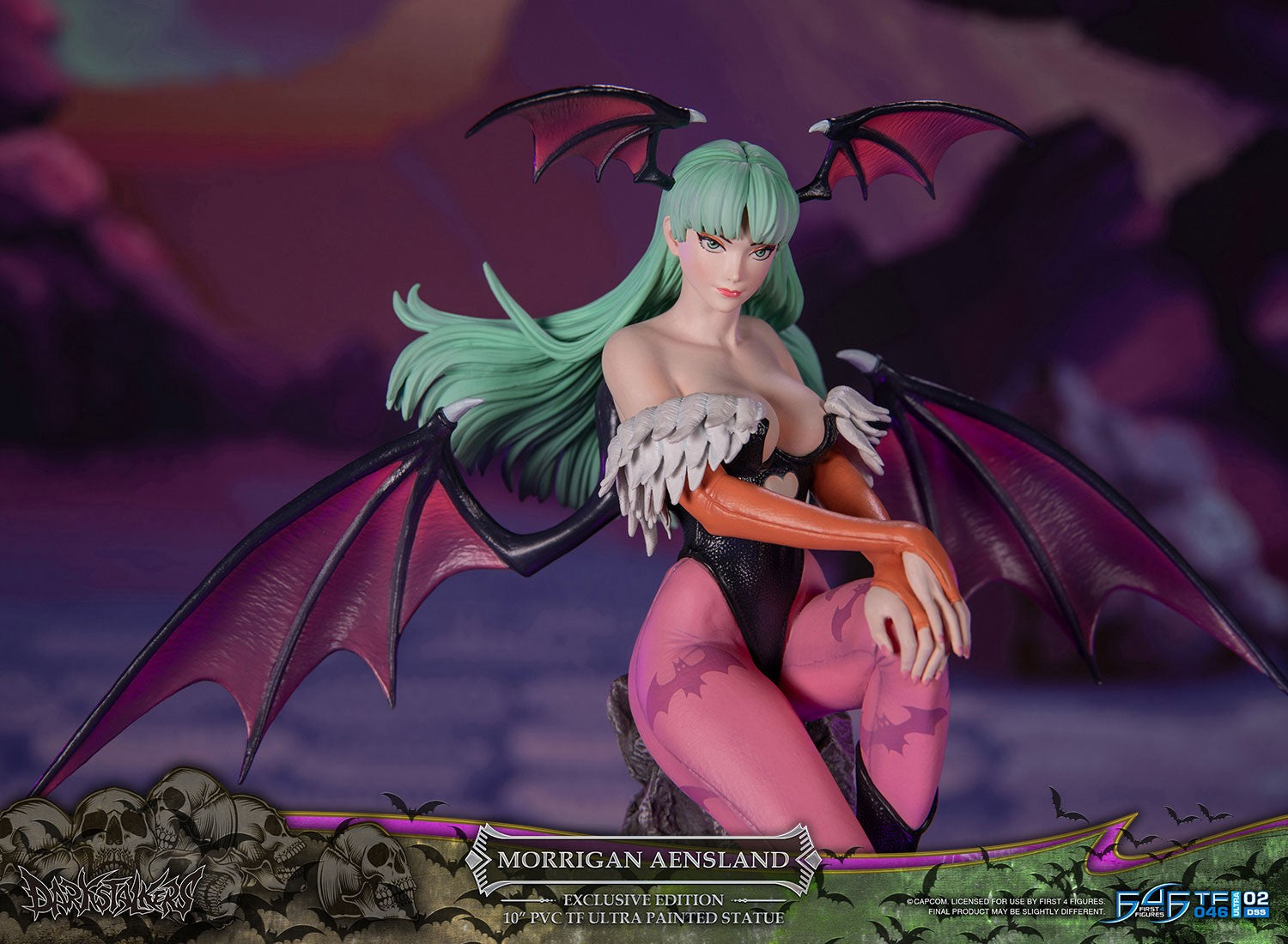 PRE-ORDER First4Figures - Darkstalkers - Morrigan Aensland: Exclusive Edition