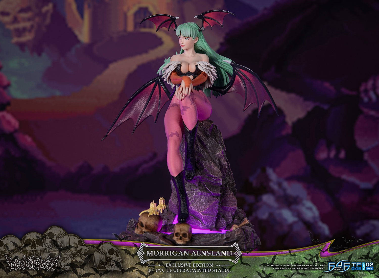 PRE-ORDER First4Figures - Darkstalkers - Morrigan Aensland: Exclusive Edition