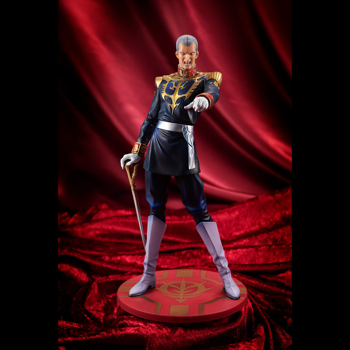 PRE-ORDER MegaHouse - Gundam Guys Generation - Mobile Suit Gundam - Ghiren Zabi: Art Graphics 1/8 [EXCLUSIVE]