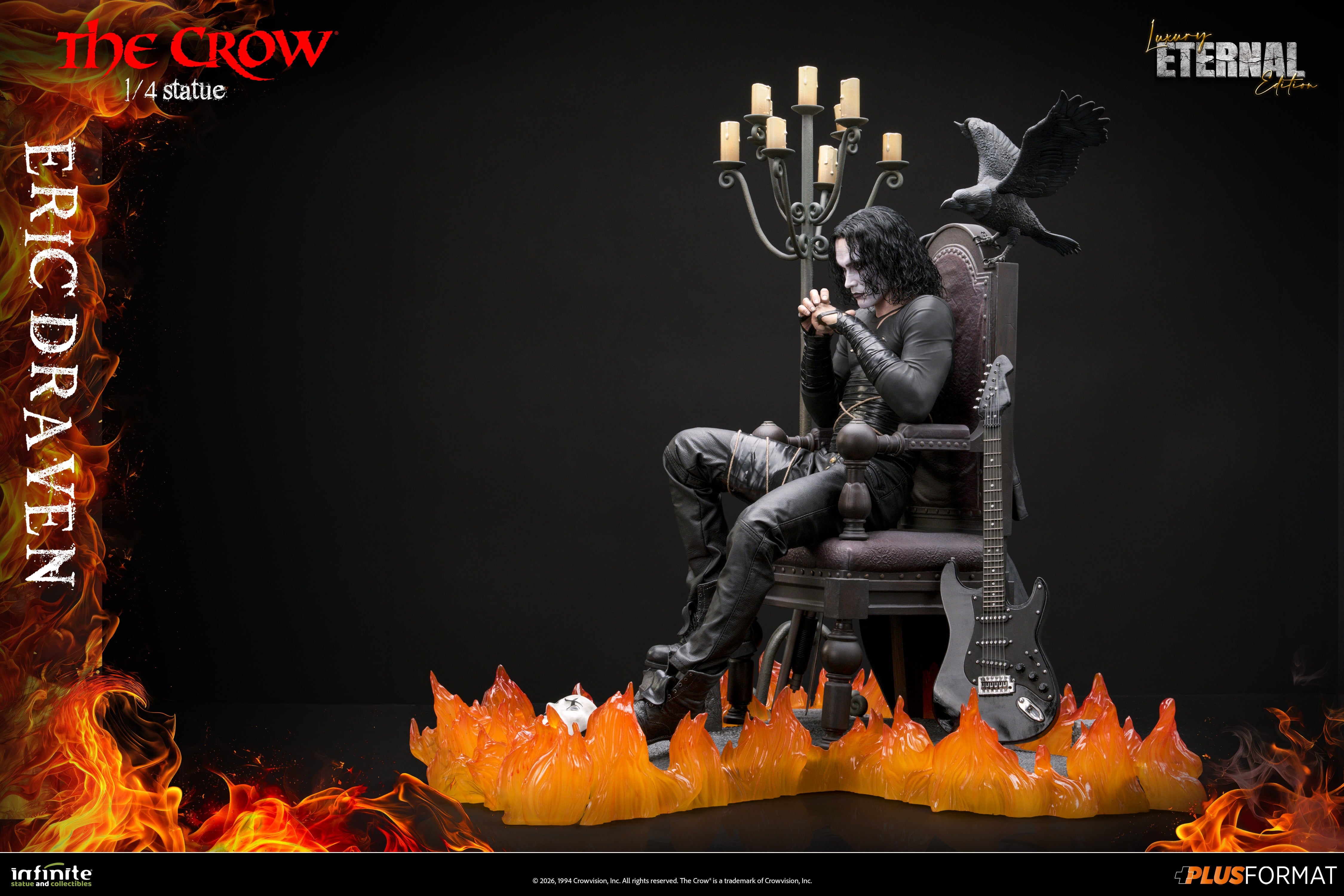 PRE-ORDER Infinite Statue - The Crow - Eric Draven: Luxury Eternal Edition 1/4