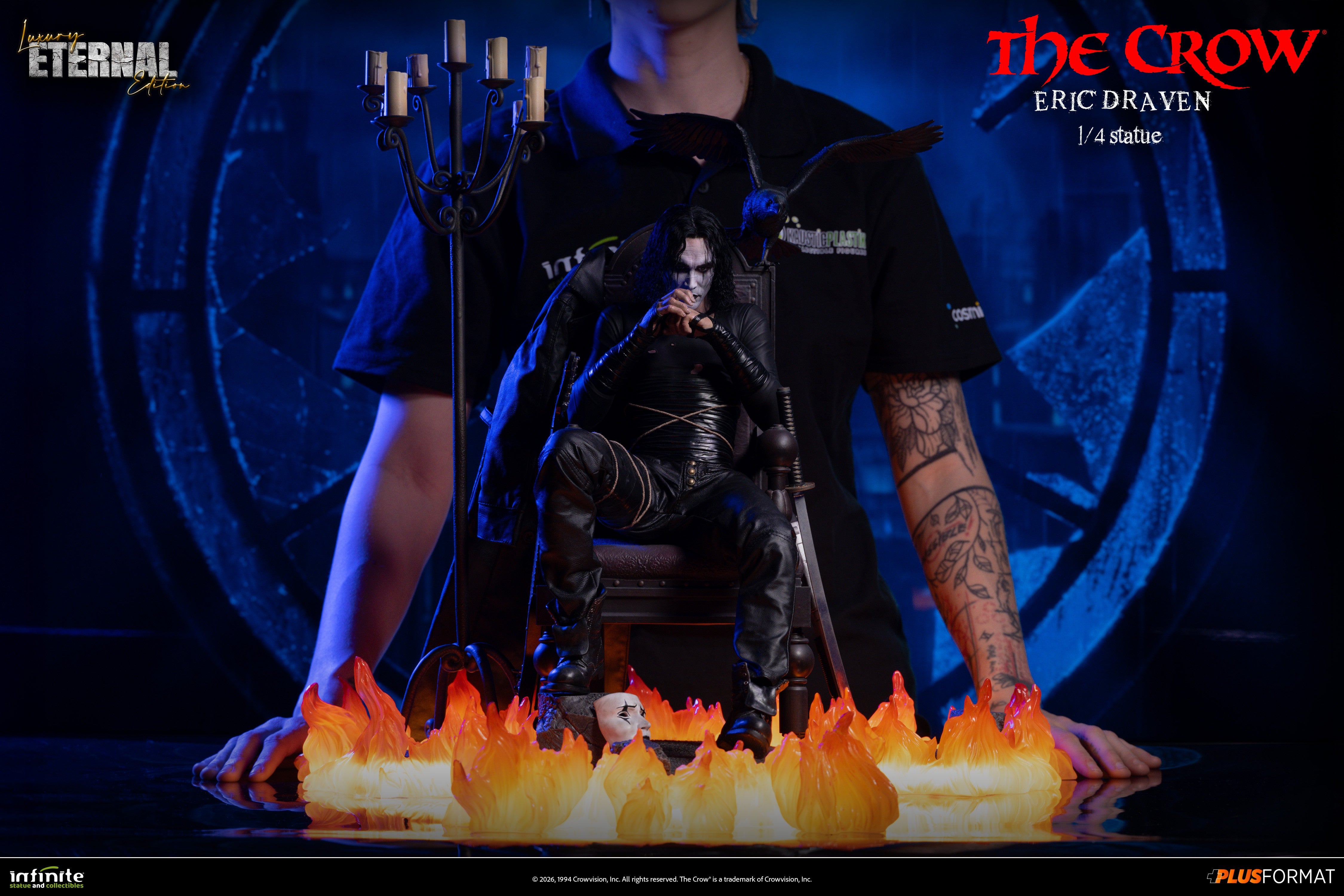 PRE-ORDER Infinite Statue - The Crow - Eric Draven: Luxury Eternal Edition 1/4