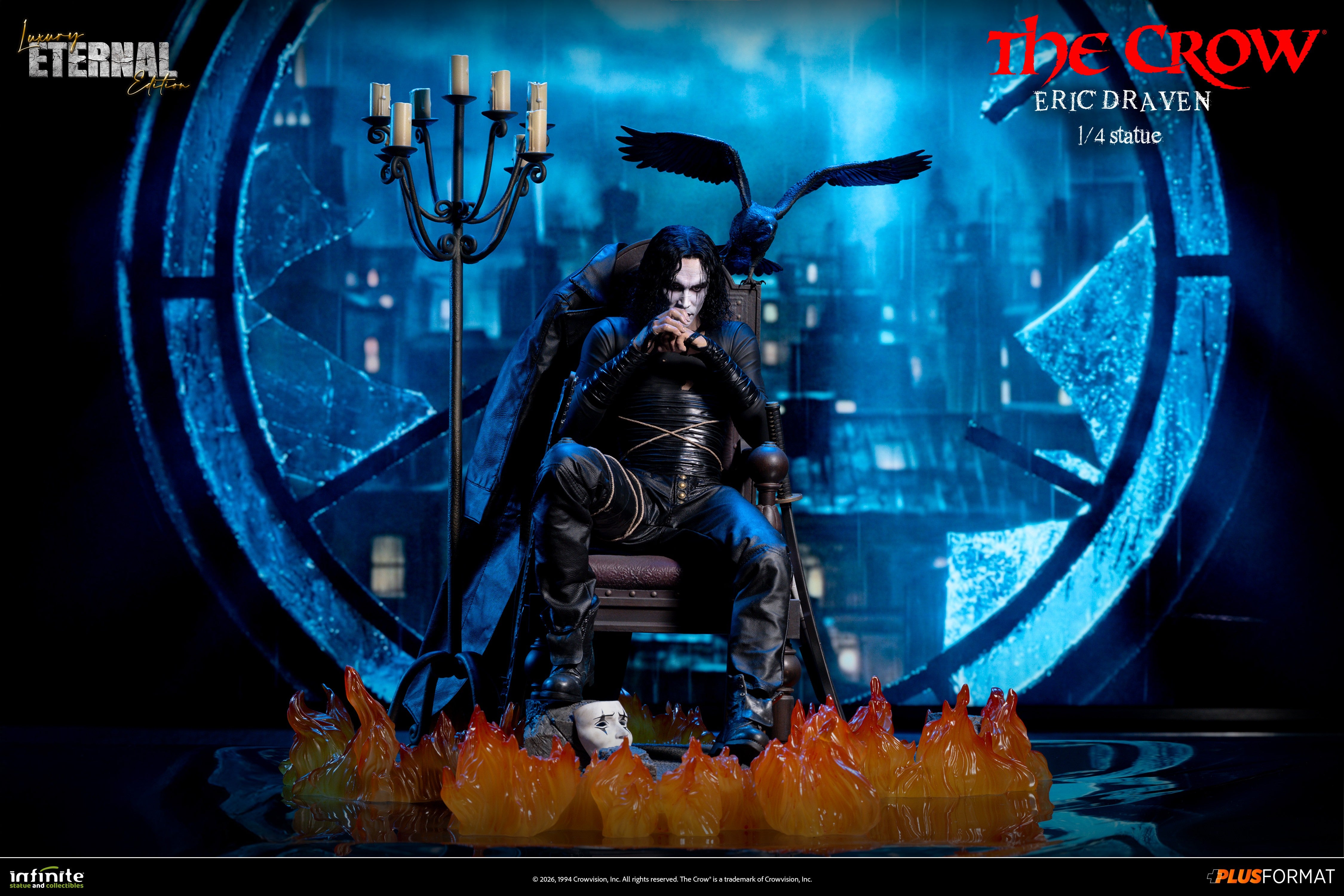 PRE-ORDER Infinite Statue - The Crow - Eric Draven: Luxury Eternal Edition 1/4