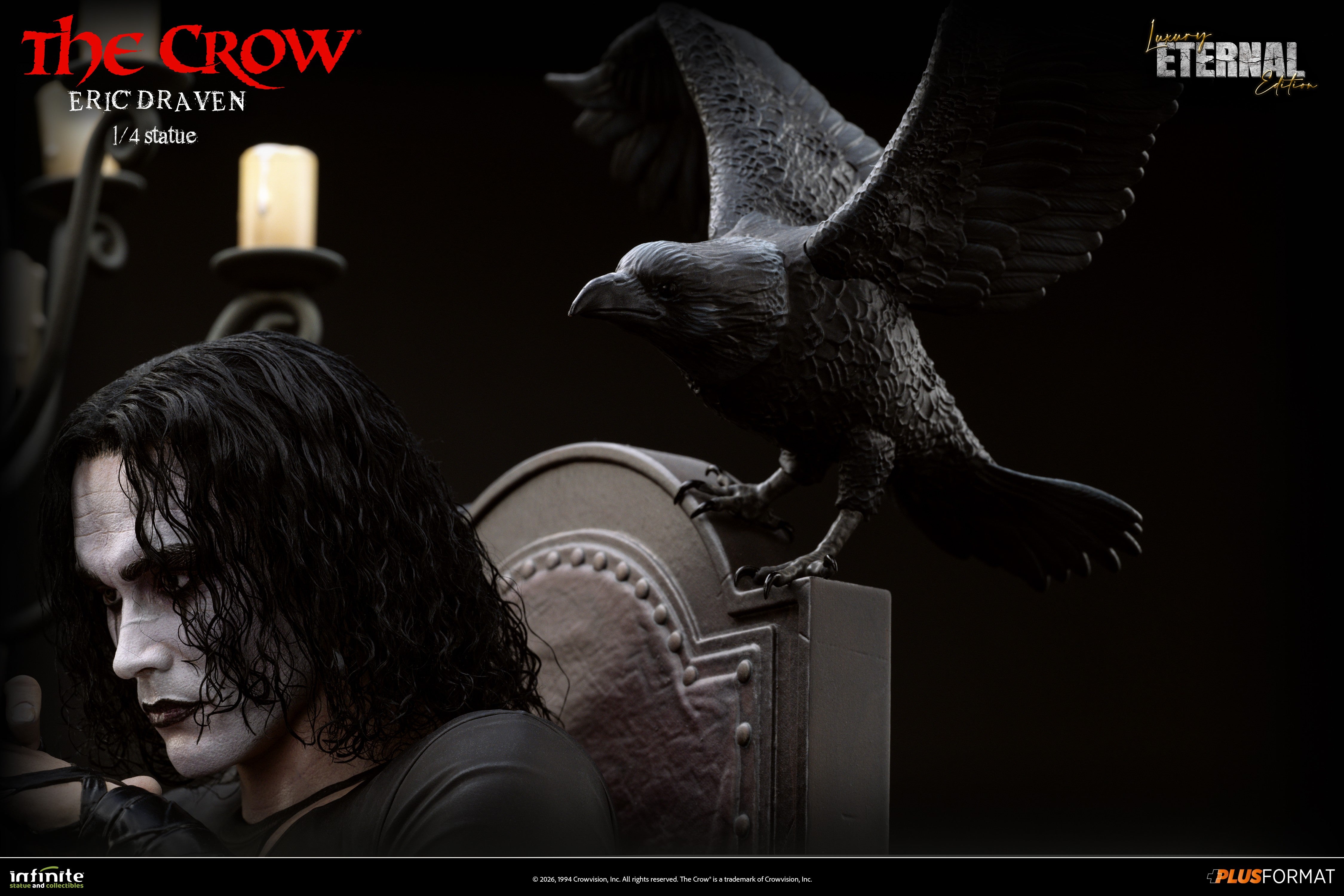 PRE-ORDER Infinite Statue - The Crow - Eric Draven: Luxury Eternal Edition 1/4
