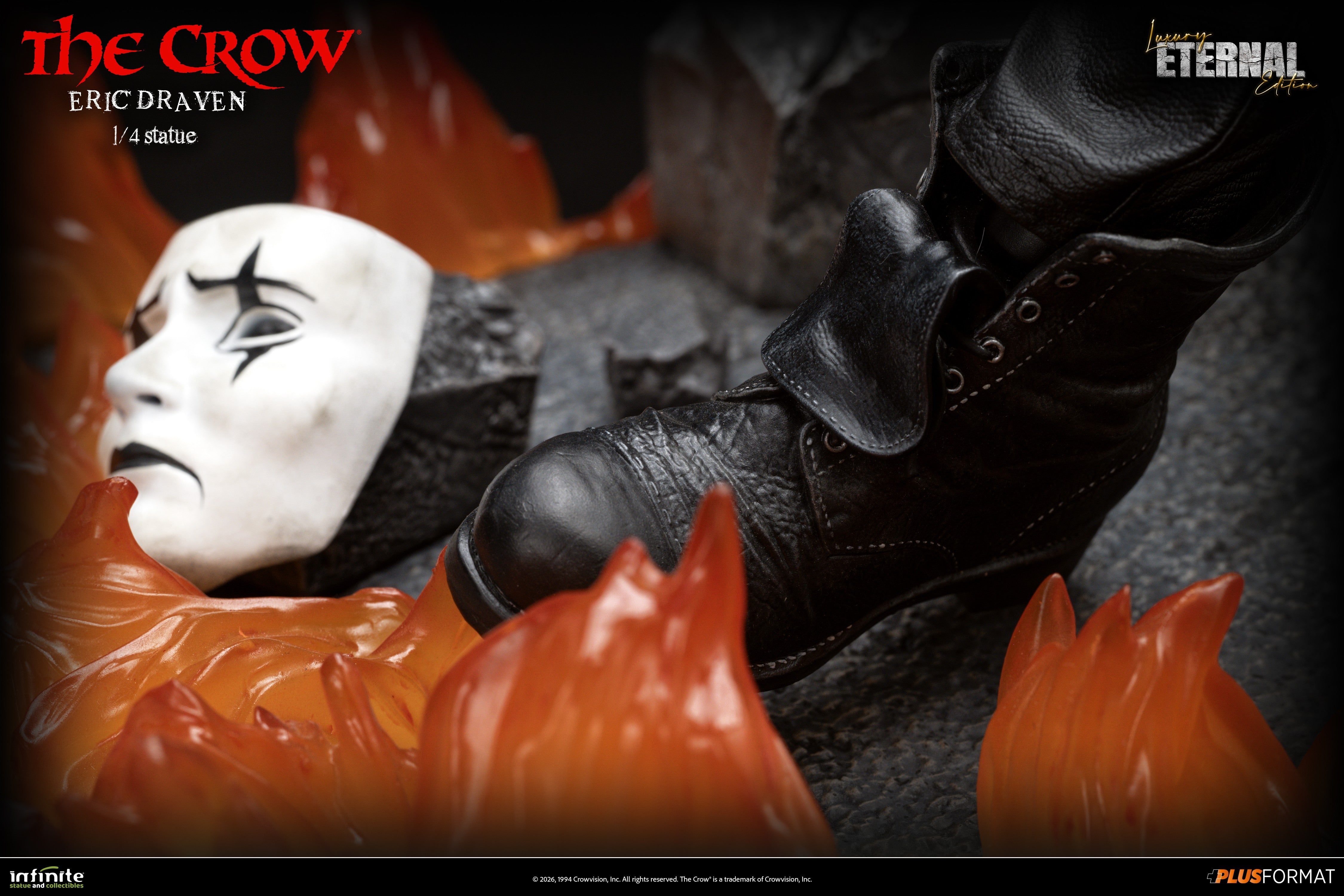 PRE-ORDER Infinite Statue - The Crow - Eric Draven: Luxury Eternal Edition 1/4