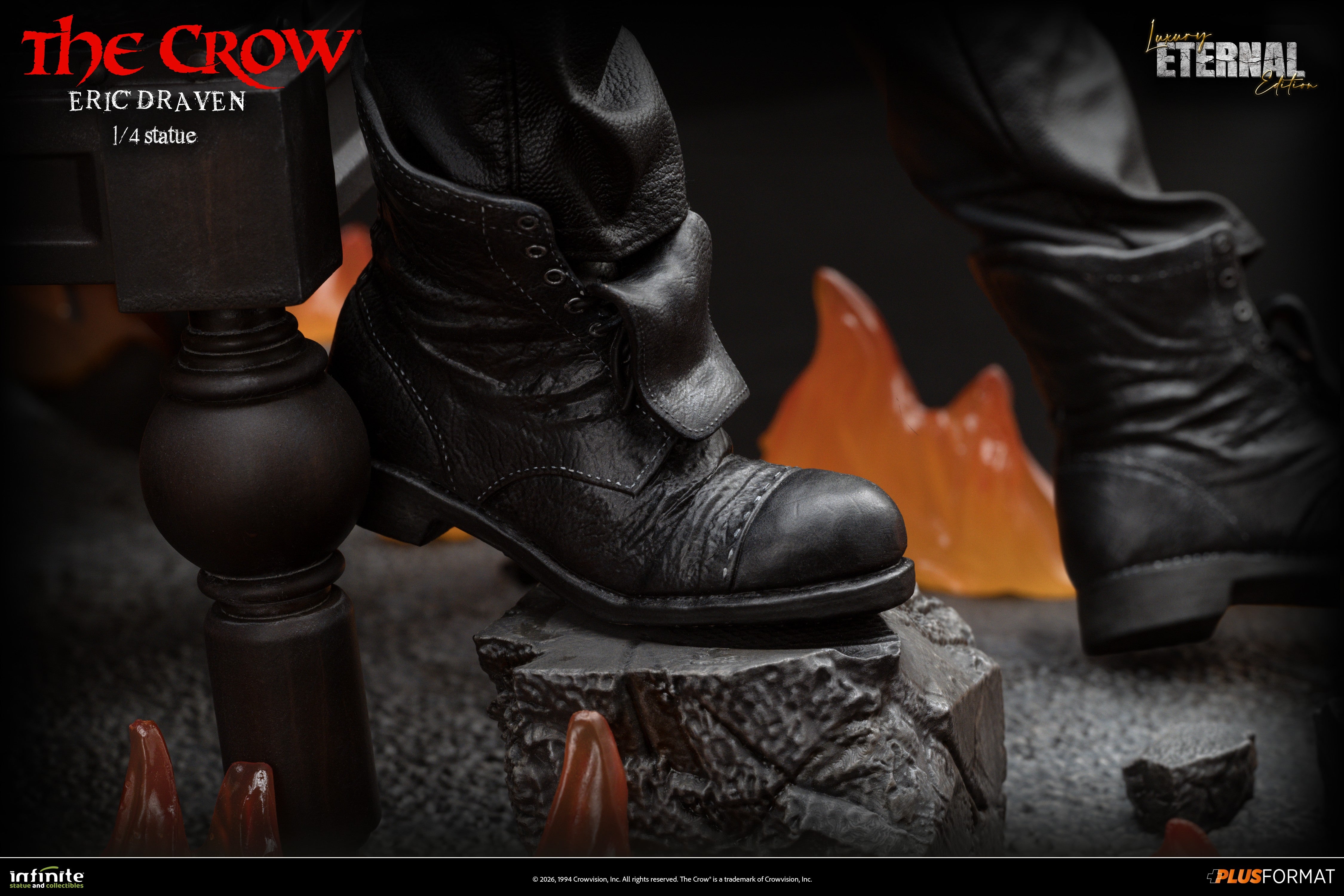 PRE-ORDER Infinite Statue - The Crow - Eric Draven: Luxury Eternal Edition 1/4