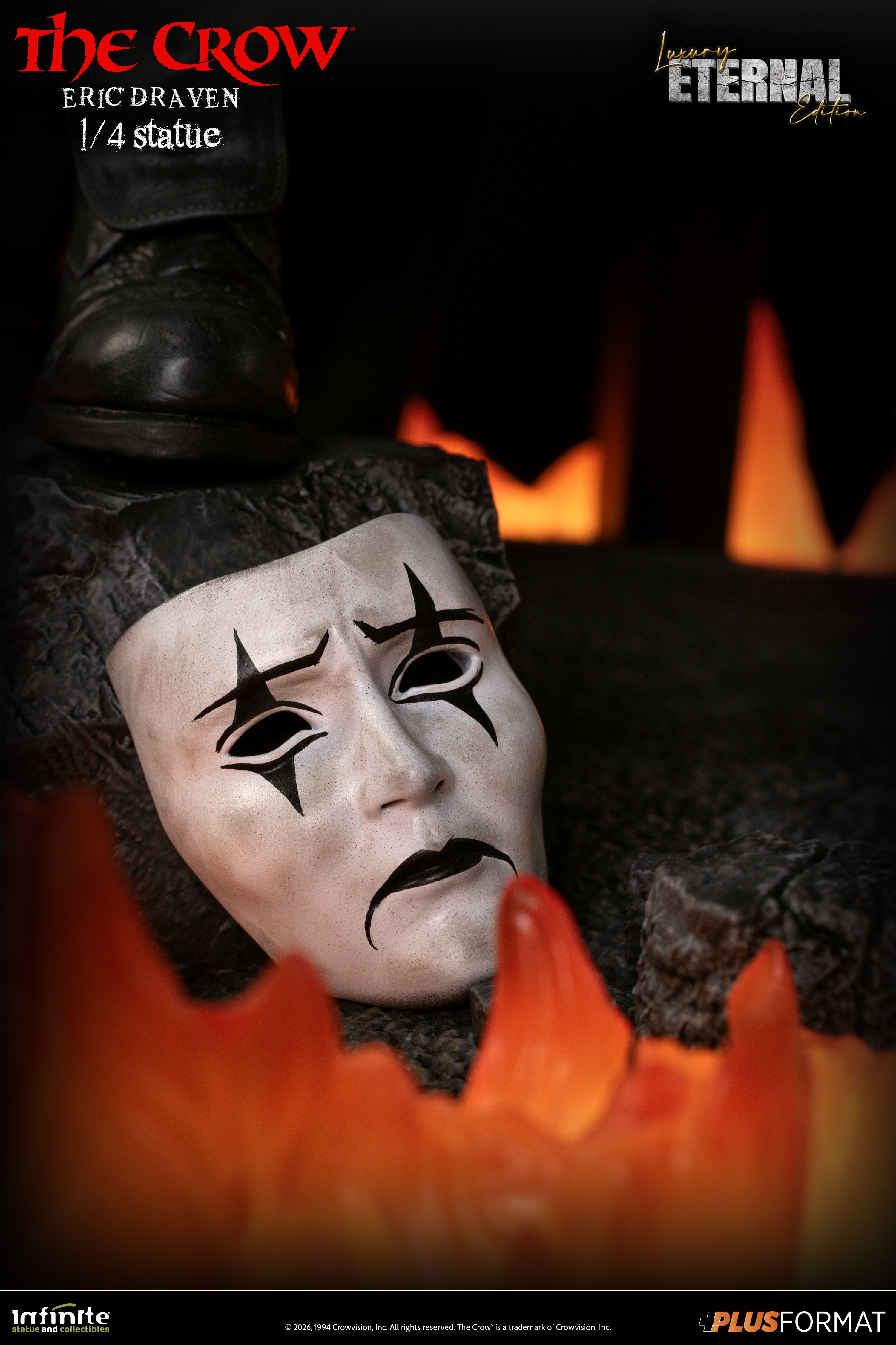 PRE-ORDER Infinite Statue - The Crow - Eric Draven: Luxury Eternal Edition 1/4