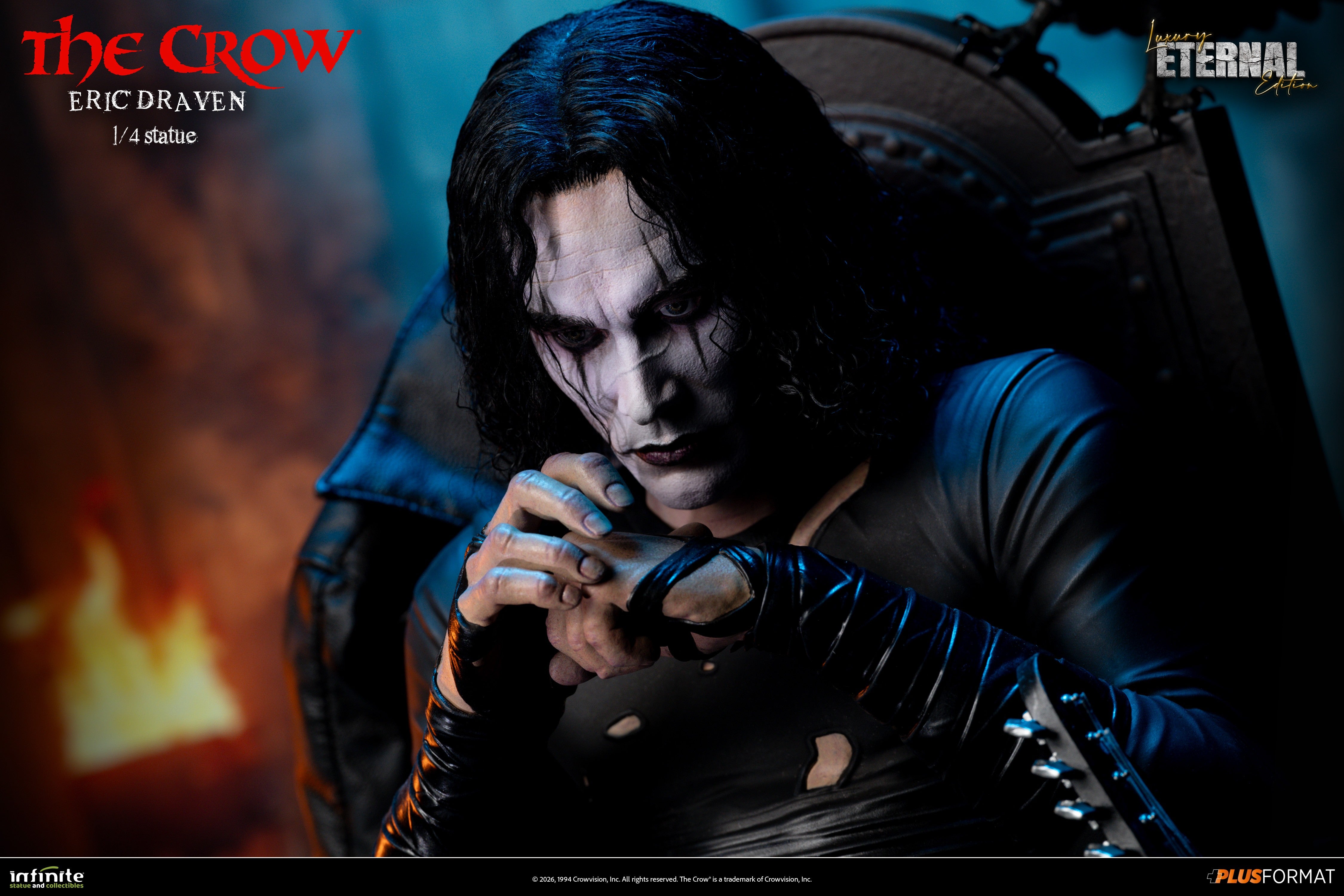 PRE-ORDER Infinite Statue - The Crow - Eric Draven: Luxury Eternal Edition 1/4