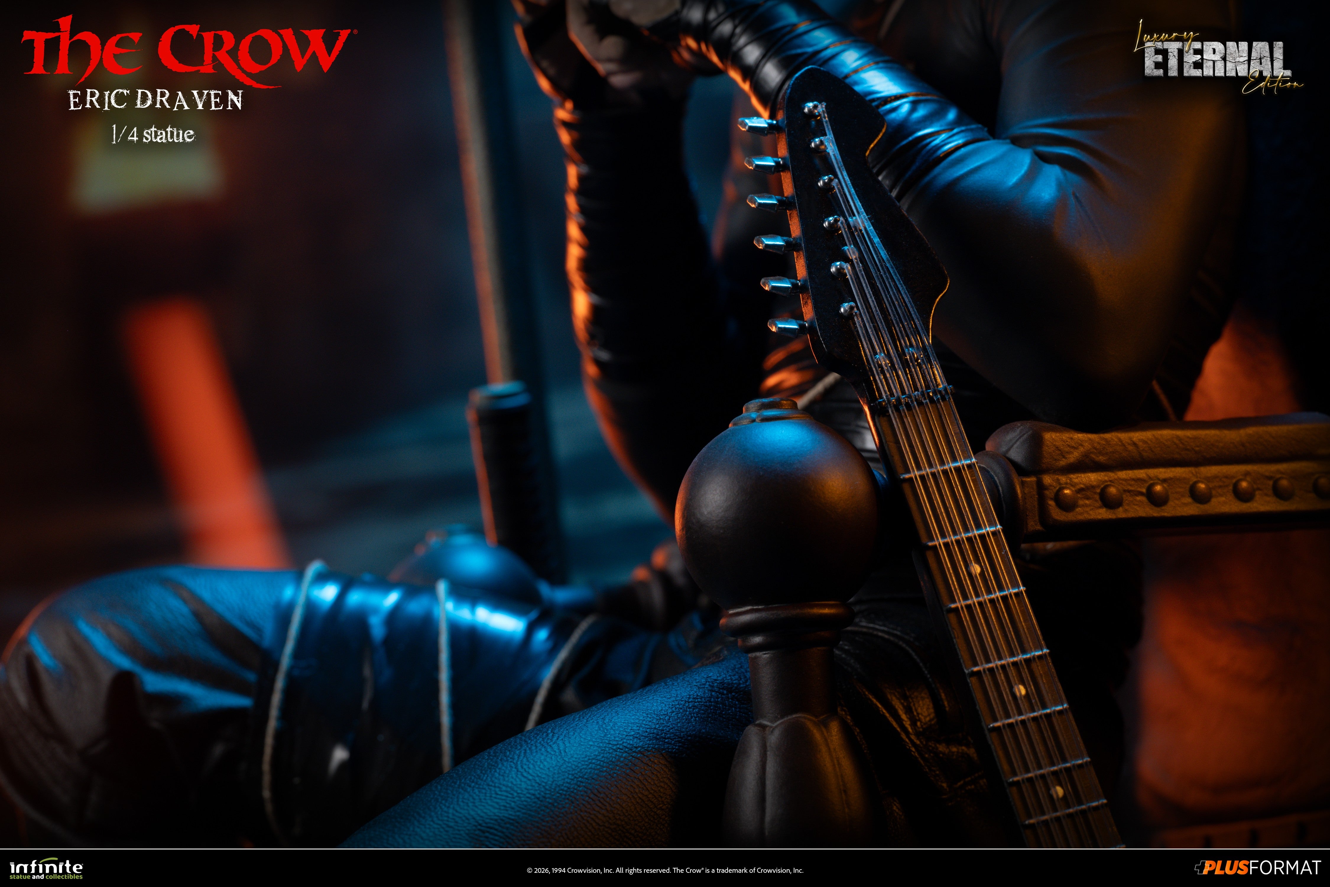 PRE-ORDER Infinite Statue - The Crow - Eric Draven: Luxury Eternal Edition 1/4