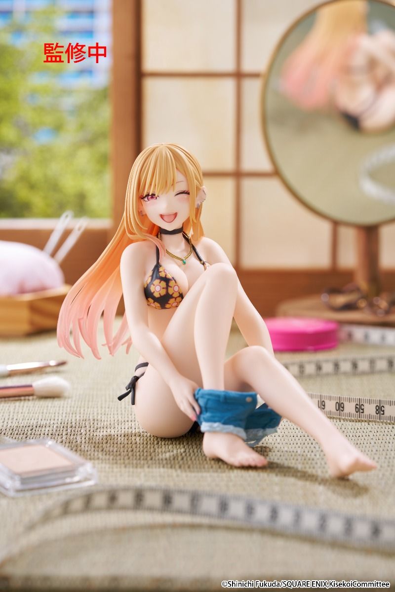 IN-STOCK TAITO - My Dress-Up Darling Desktop Cute Figure - Marin Kitagawa: Measured Swimsuit Ver.