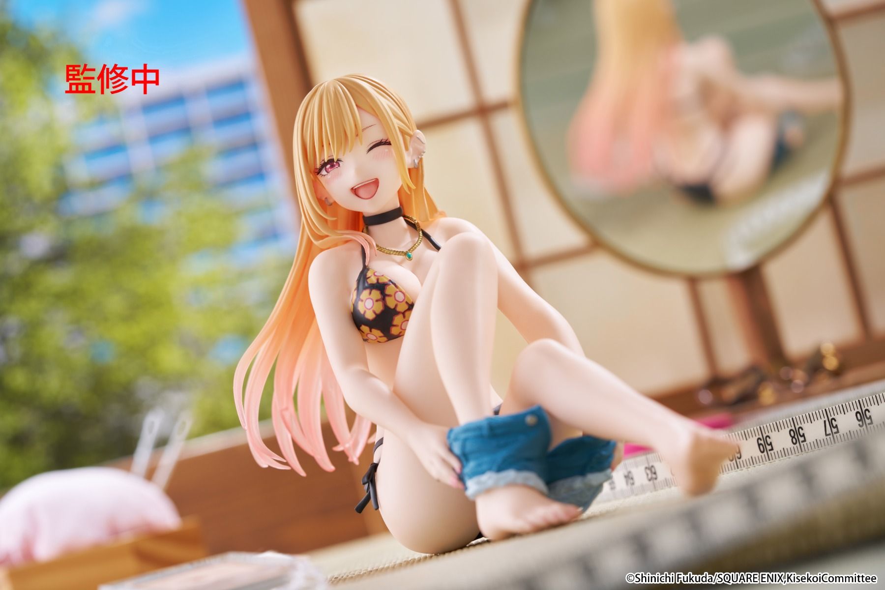 IN-STOCK TAITO - My Dress-Up Darling Desktop Cute Figure - Marin Kitagawa: Measured Swimsuit Ver.