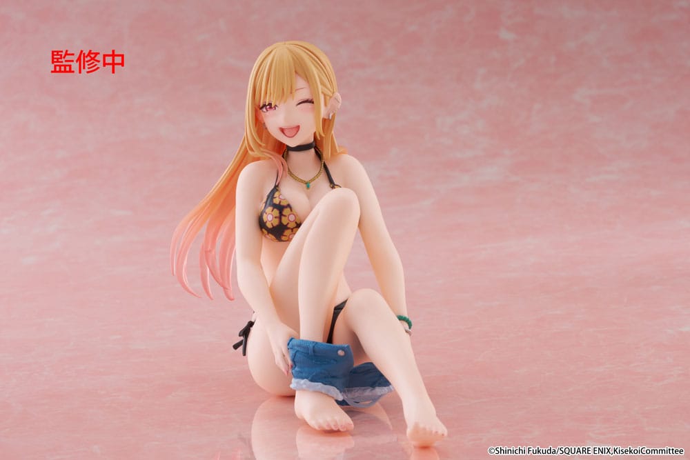 IN-STOCK TAITO - My Dress-Up Darling Desktop Cute Figure - Marin Kitagawa: Measured Swimsuit Ver.