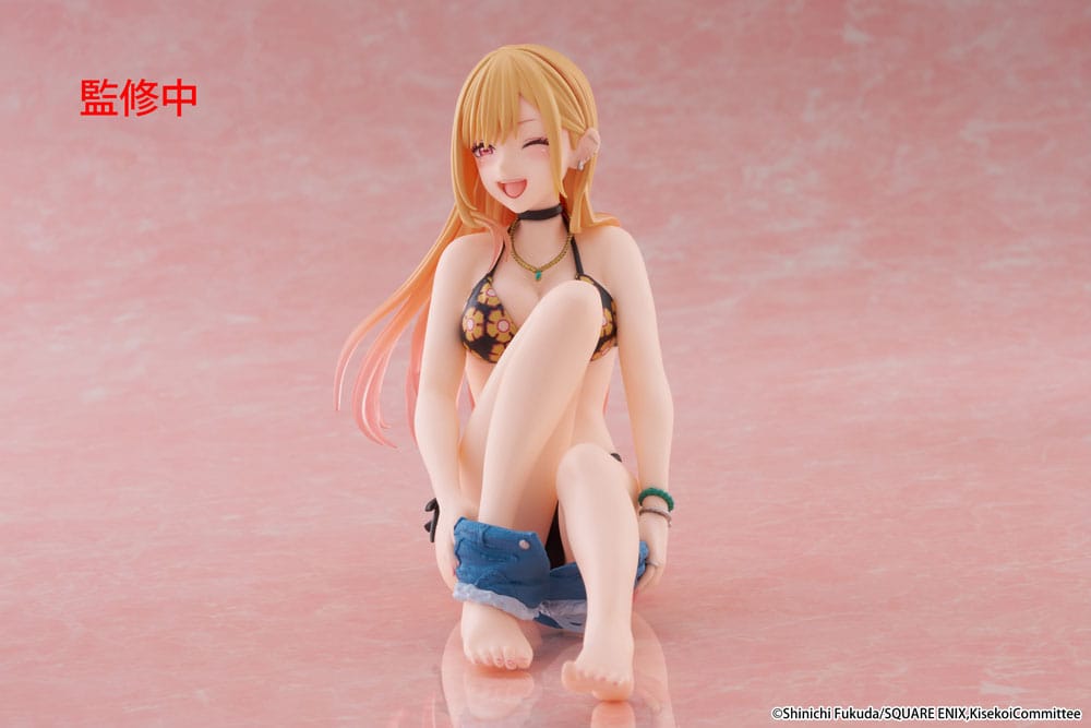IN-STOCK TAITO - My Dress-Up Darling Desktop Cute Figure - Marin Kitagawa: Measured Swimsuit Ver.
