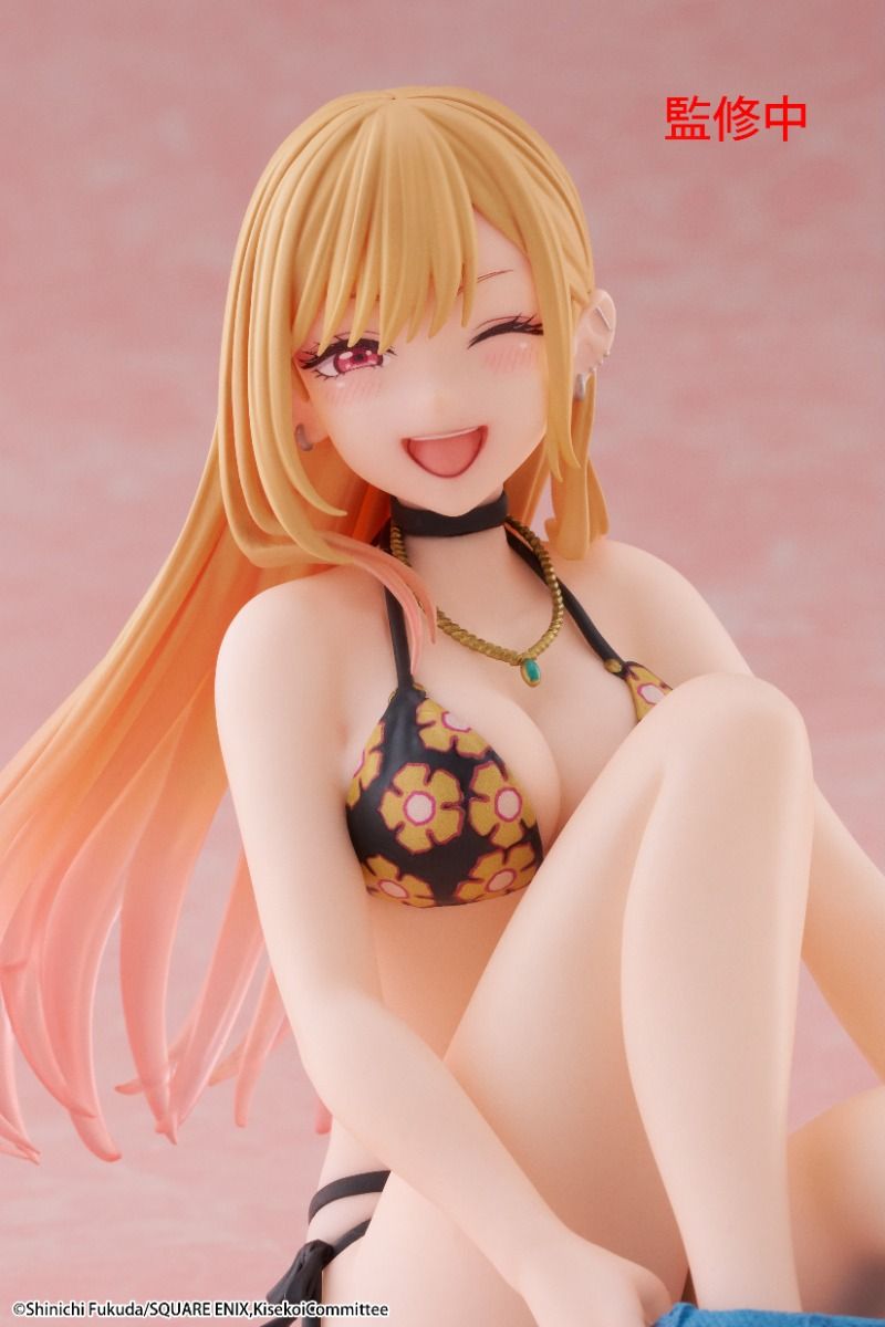IN-STOCK TAITO - My Dress-Up Darling Desktop Cute Figure - Marin Kitagawa: Measured Swimsuit Ver.