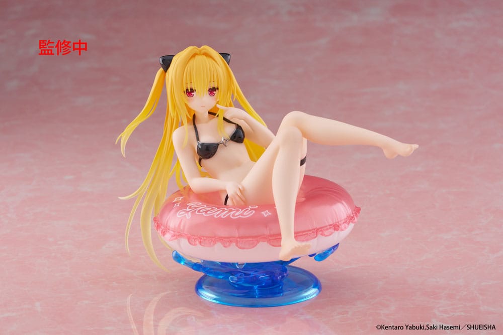 PRE-ORDER TAITO - To Love-Ru Darkness Aqua Float Girls Figure - Golden Darkness