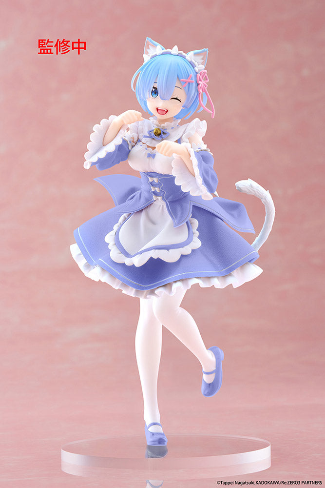 PRE-ORDER TAITO - Re:Zero Starting Life in Another World Coreful Figure - Rem (Cat Maid Ver.) Renewal