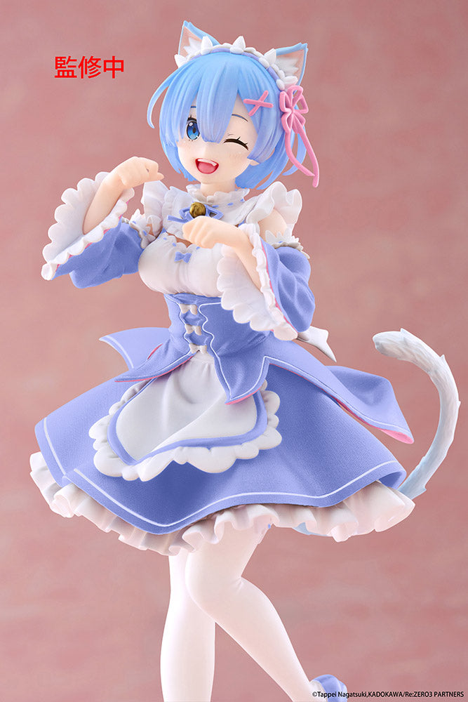 PRE-ORDER TAITO - Re:Zero Starting Life in Another World Coreful Figure - Rem (Cat Maid Ver.) Renewal