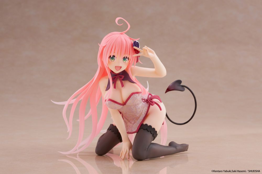 PRE-ORDER TAITO - To Love-Ru Darkness Desktop Cute Figure - Lala: Chinese Dress Ver.