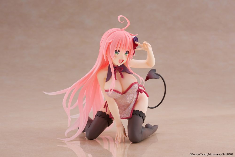 PRE-ORDER TAITO - To Love-Ru Darkness Desktop Cute Figure - Lala: Chinese Dress Ver.