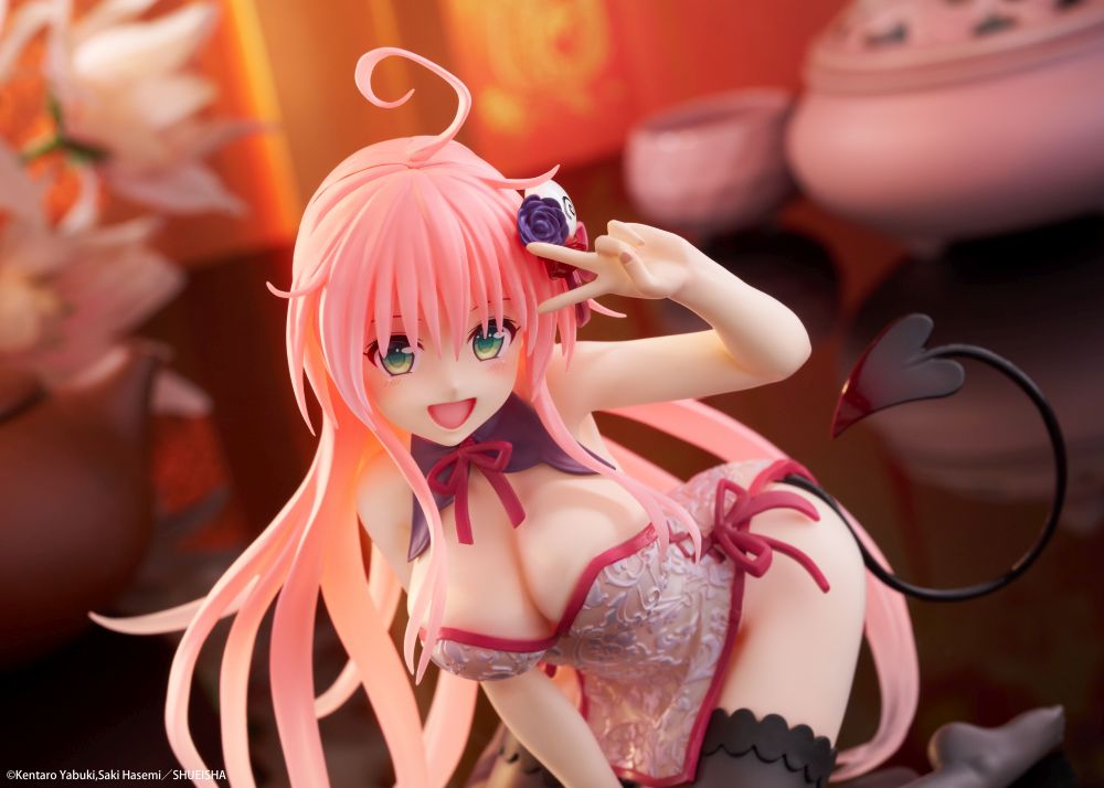 PRE-ORDER TAITO - To Love-Ru Darkness Desktop Cute Figure - Lala: Chinese Dress Ver.