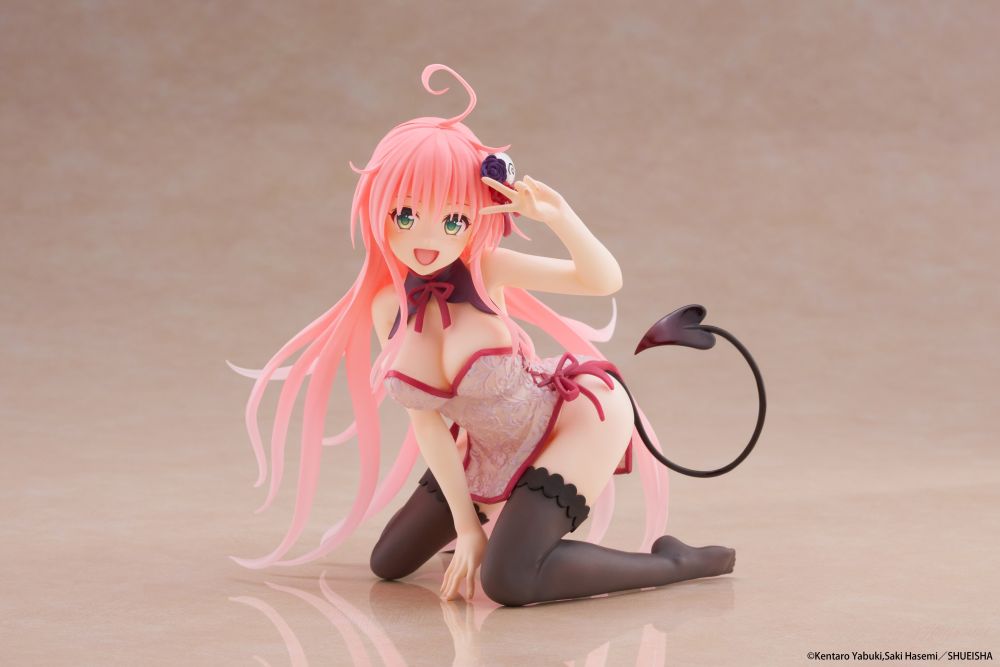 PRE-ORDER TAITO - To Love-Ru Darkness Desktop Cute Figure - Lala: Chinese Dress Ver.