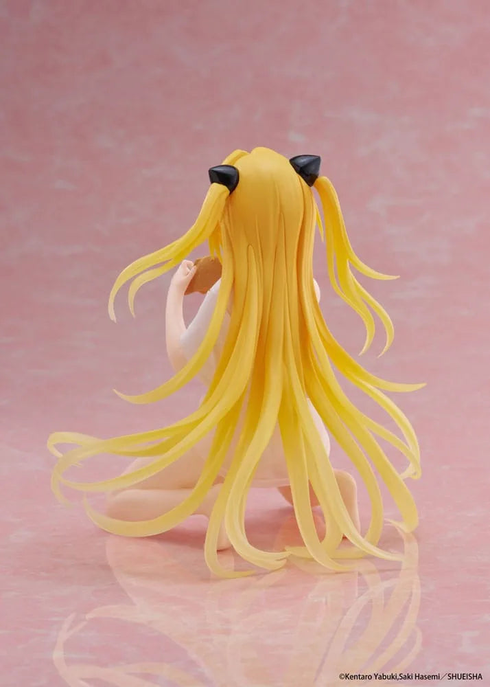 PRE-ORDER TAITO - To Love-Ru Darkness Desktop Cute Figure - Golden Darkness: Roomwear Ver.