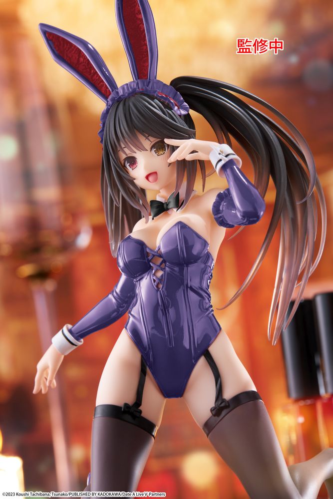 PRE-ORDER TAITO - Date A Live V Desktop Cute Figure - Kurumi Tokisaki: Bunny Ver. Renewal