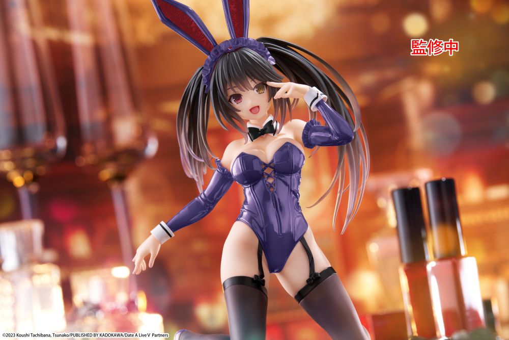 PRE-ORDER TAITO - Date A Live V Desktop Cute Figure - Kurumi Tokisaki: Bunny Ver. Renewal