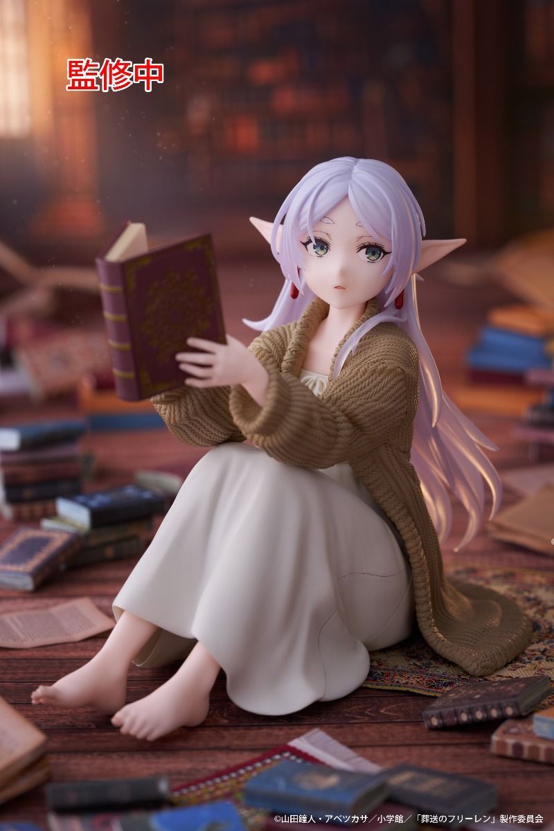 IN-STOCK TAITO - Frieren: Beyond Journey's End Desktop Cute Figure - Frieren: Roomwear Ver.