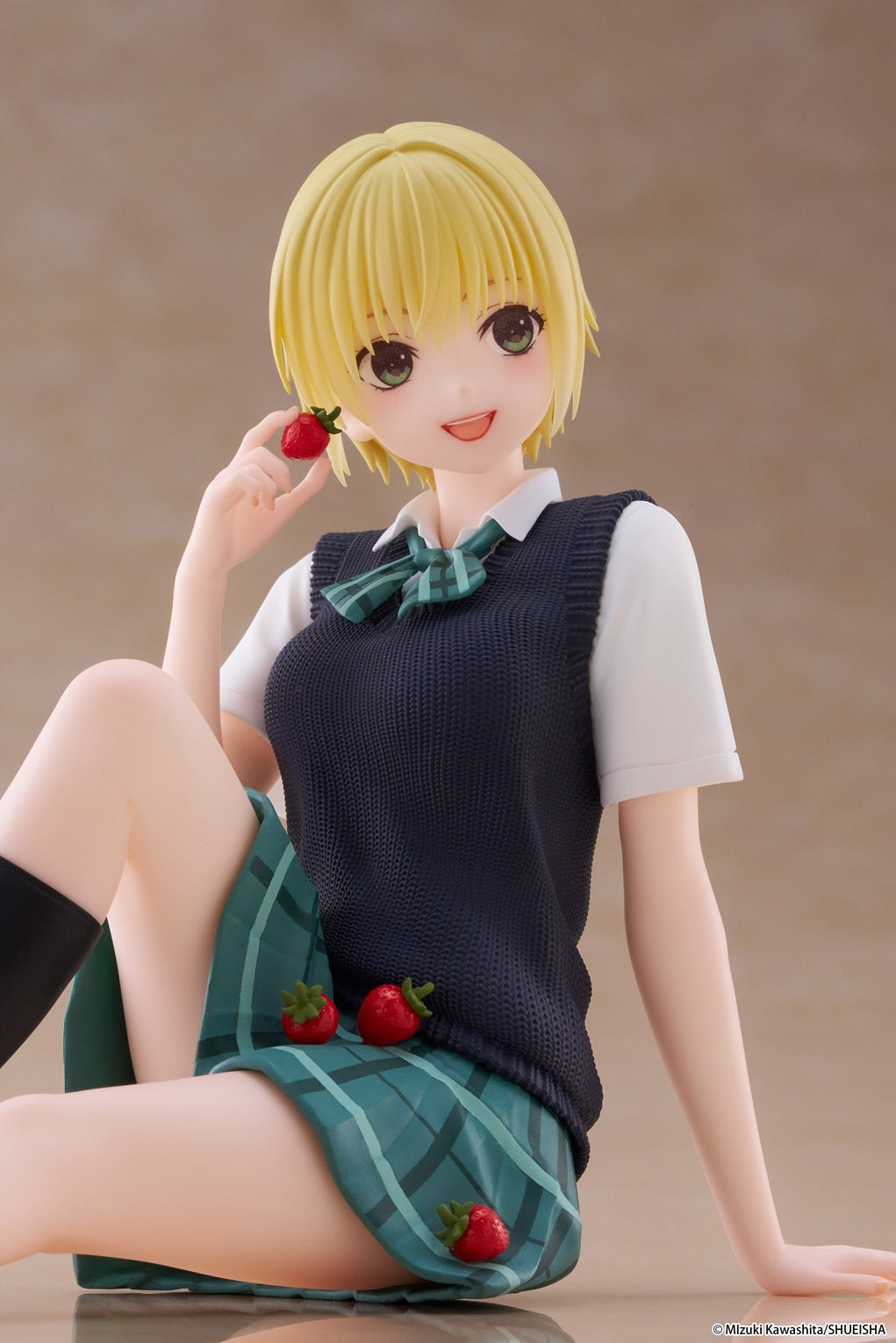 PRE-ORDER TAITO - Strawberry 100% Desktop Cute Figure - Tsukasa Nishino: School uniform Ver.