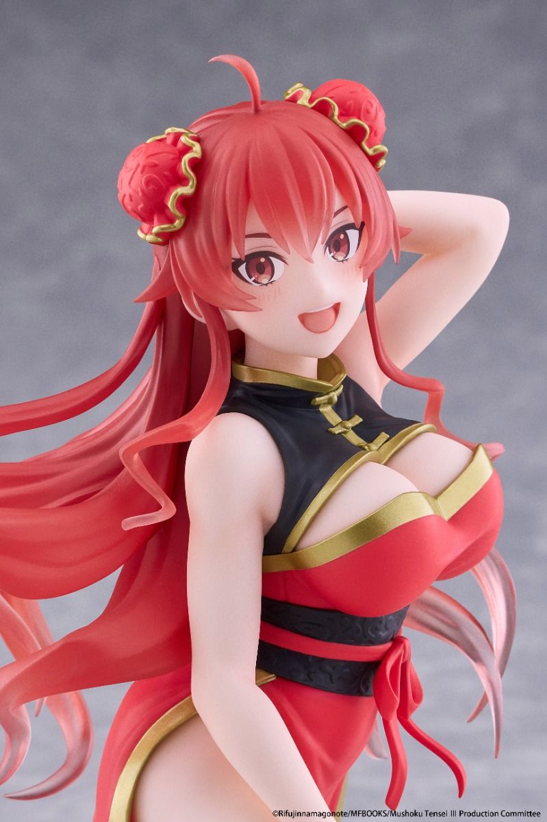 PRE-ORDER TAITO - Mushoku Tensei: Jobless Reincarnation Desktop Cute Figure - Eris Greyrat: Chinese Dress Ver.