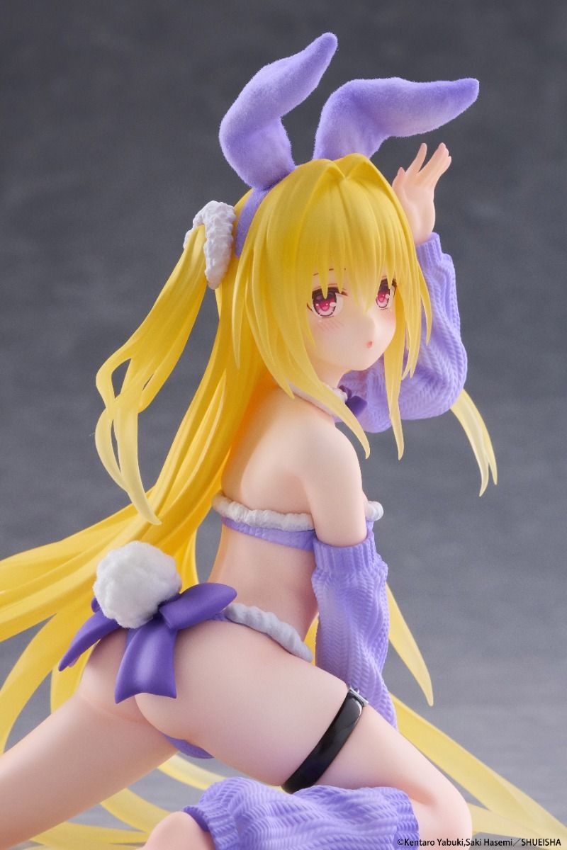 PRE-ORDER TAITO - To Love-Ru Darkness MOFLOCK Figure - Golden Darkness: Fluffy Bunny Ver.