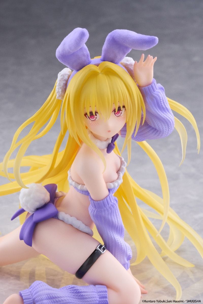 PRE-ORDER TAITO - To Love-Ru Darkness MOFLOCK Figure - Golden Darkness: Fluffy Bunny Ver.
