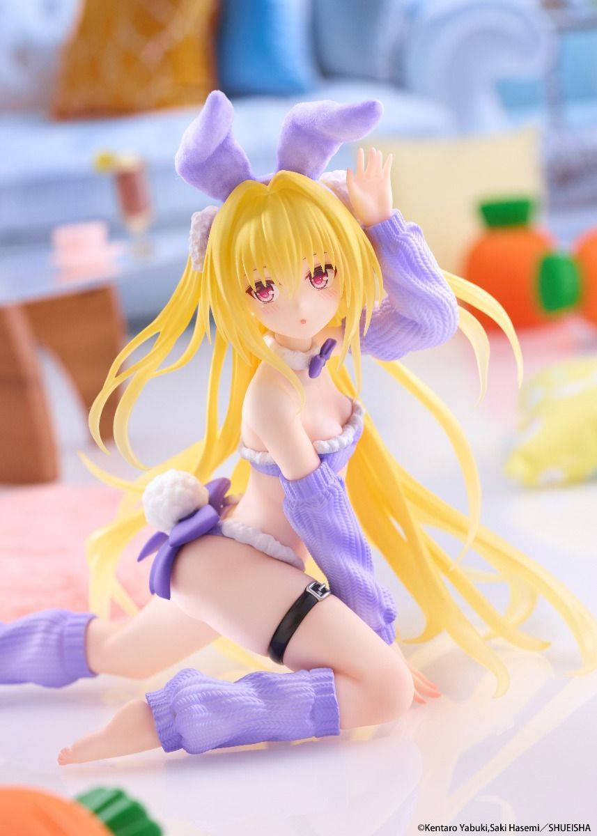 PRE-ORDER TAITO - To Love-Ru Darkness MOFLOCK Figure - Golden Darkness: Fluffy Bunny Ver.