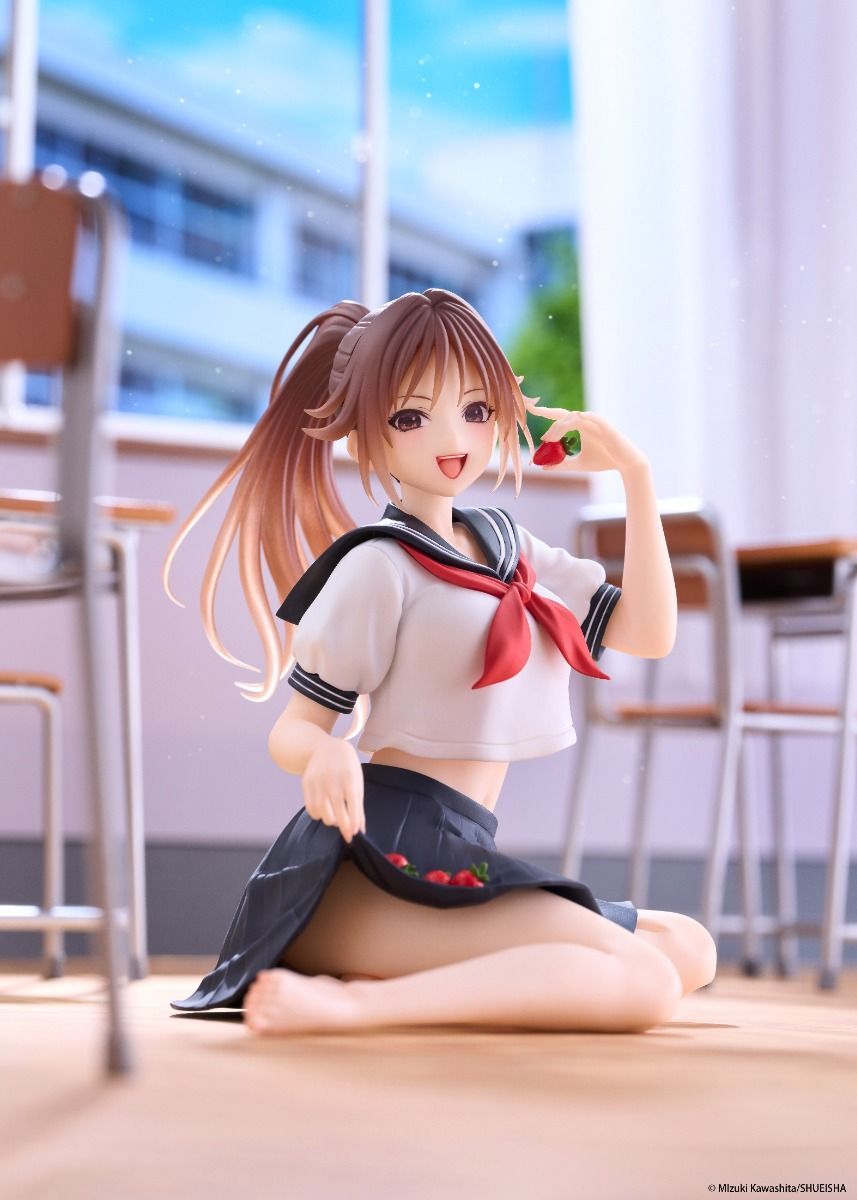 PRE-ORDER TAITO - Strawberry 100% Desktop Cute Figure - Satsuki Kitaoji: School Uniform Ver.