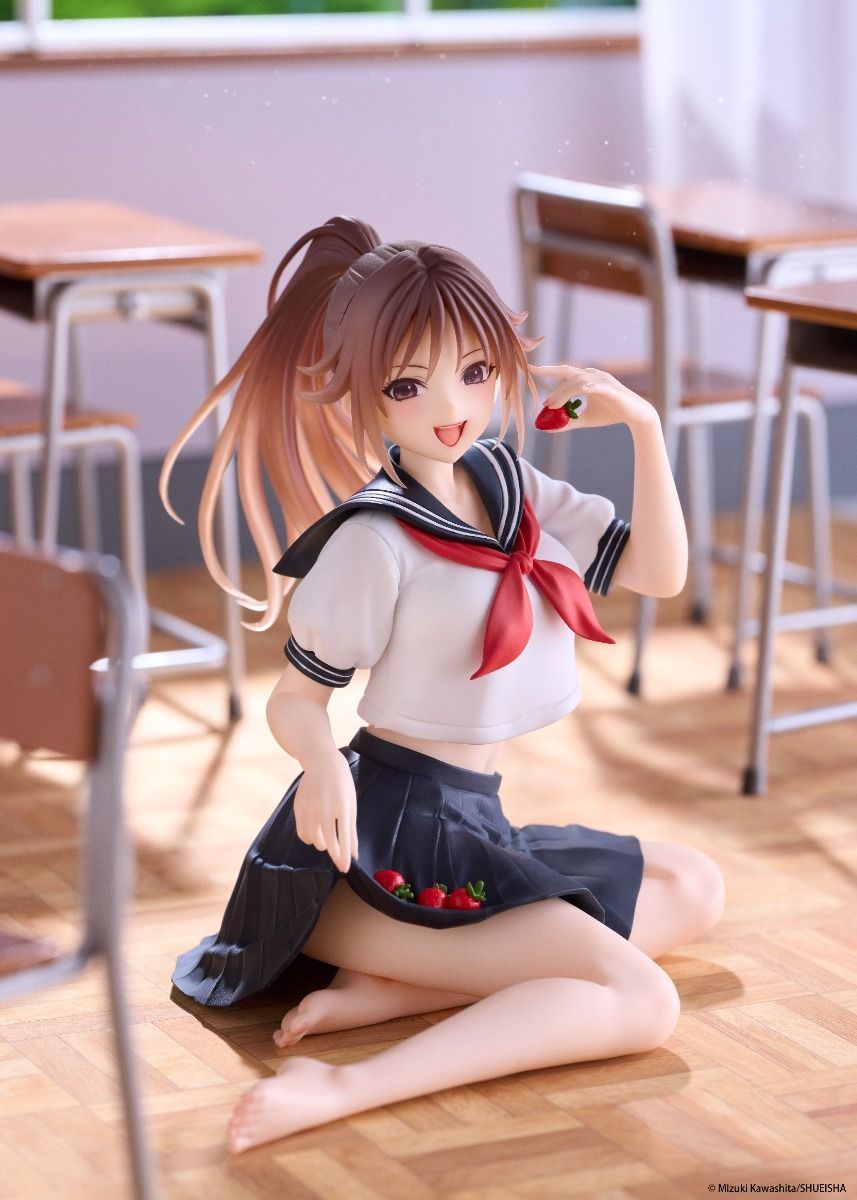 PRE-ORDER TAITO - Strawberry 100% Desktop Cute Figure - Satsuki Kitaoji: School Uniform Ver.