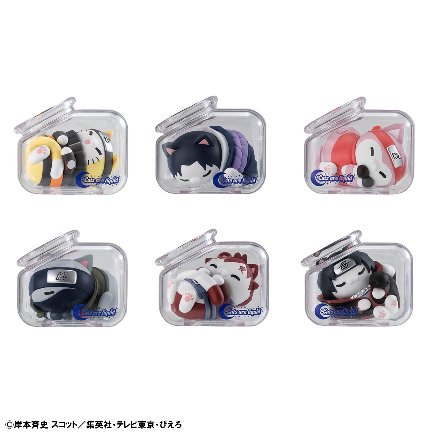 PRE-ORDER MegaHouse - MEGA CAT PROJECT: NARUTO Shippuden - Good Night Nyaruto! [Box of 6]