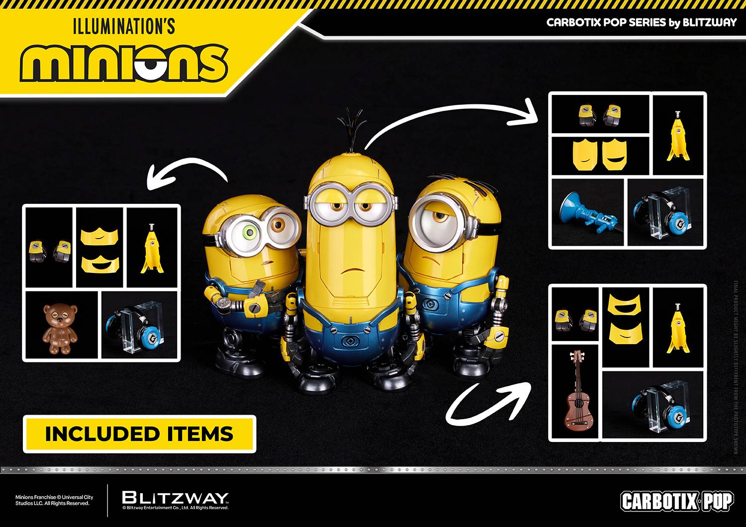 SPECIAL ORDER Blitzway - Carbotix Pop - Minions - Bob [JP]